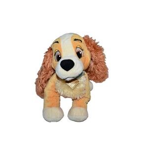Disney Store Lady And The Tramp Plush‎ Dog 12" Stuffed Animal